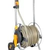 Hozelock 2436 - 60m Metal Cart Hose Reel With 50m Hose Pipe + 2684 Spray Gun -Garden Goodies Shop 2436