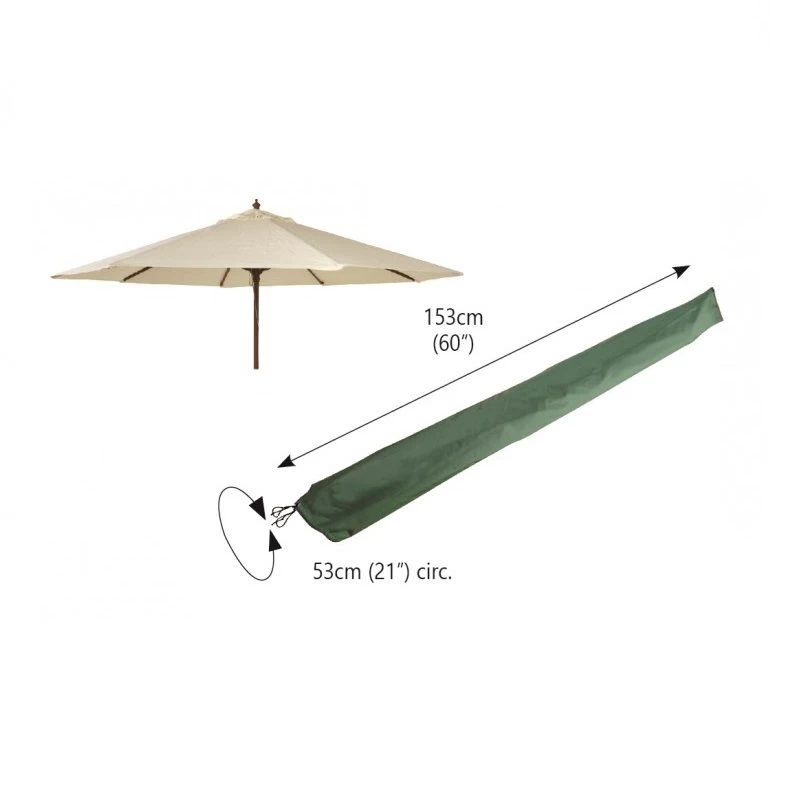 Bosmere C590 - Large Parasol Cover - Green Bosmere C590 - Large Parasol Cover - Green -Garden Goodies Shop Bosmere C590 Cover Up Large Parasol Cover