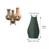 Bosmere C750 - Cover Up Medium Chimenea Cover - Green 2 Bosmere C750 - Cover Up Medium Chimenea Cover - Green -Garden Goodies Shop Bosmere C750 Cover Up Medium Chimenea Cover