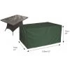 Bosmere C550 - Rectangular Table Cover - 4 Seat - Green -Garden Goodies Shop Bosmere Covers C550