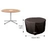 Bosmere D540 - 4 Seater Circular Table Cover - Storm Black