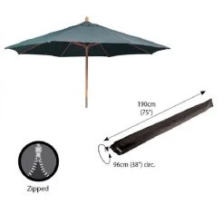 Bosmere D595 - Storm Parasol Cover - Black