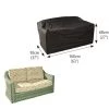 Bosmere M670 - Modular 2 Seater Sofa Cover Large -Garden Goodies Shop Bosmere M670 Modular Large 2 Seater Sofa Cover