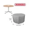 Bosmere U540 - Circular Table Cover Thunder Grey - 4 Seat 1 Bosmere U540 - Circular Table Cover Thunder Grey - 4 Seat -Garden Goodies Shop Bosmere U540 Circular Table Cover Thunder Grey 4 Seat