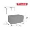 Bosmere U560 - Rectangular Table Cover Thunder Grey - 8 Seat 2 Bosmere U560 - Rectangular Table Cover Thunder Grey - 8 Seat -Garden Goodies Shop Bosmere U560 Rectangular Table Cover Thunder Grey 8 Seat