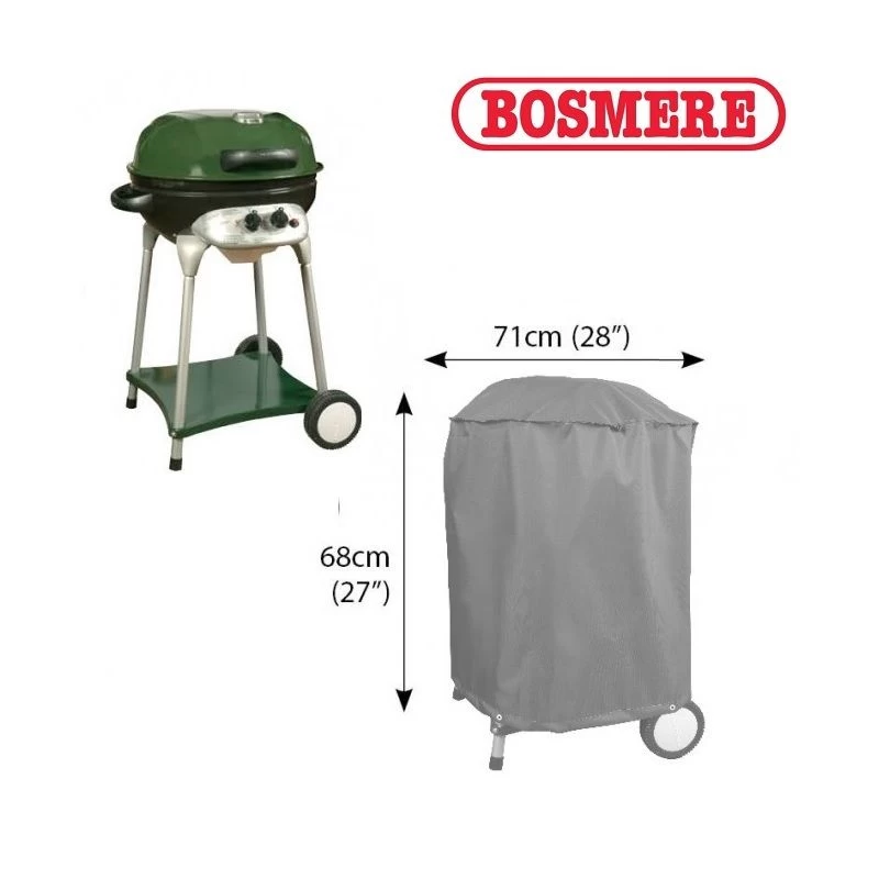 Bosmere U700 - Protector Thunder Grey Kettle BBQ Cover Bosmere U700 - Protector Thunder Grey Kettle BBQ Cover -Garden Goodies Shop Bosmere U700 Protector Thunder Grey Kettle BBQ Cover