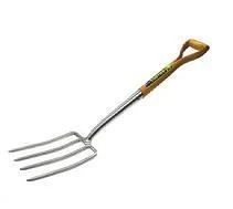 Bulldog Tools 5795042820 - Stainless Border Fork (28 Inches)