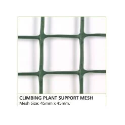 Climbing Plant Support Mesh Green 1m X 30m