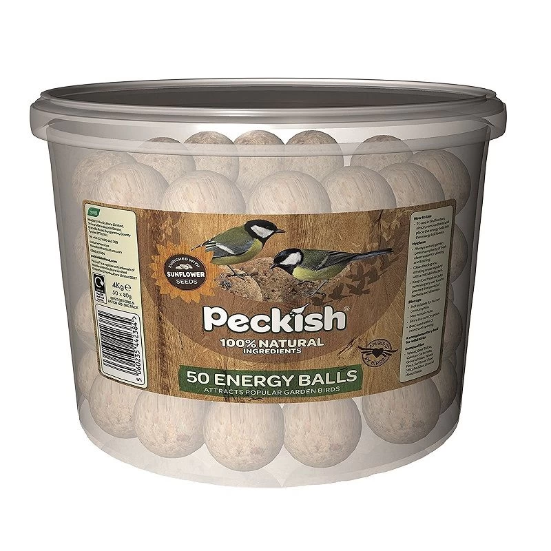 Peckish Natural Balance Energy Balls 50 Tub Westland Peckish Natural Balance Energy Balls 50 Tub -Garden Goodies Shop Peckish Natural Balance Energy Balls 50 Tub